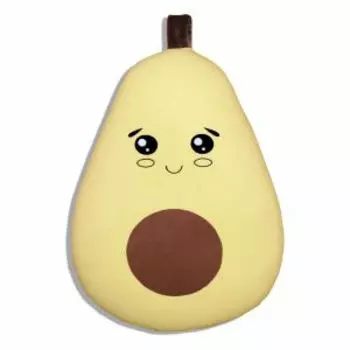 Подушка-антистресс Авокадо, 24х35 см, плюш