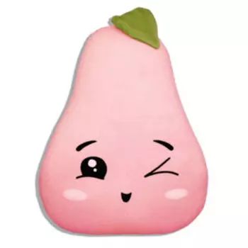 Подушка-антистресс Груша, 25х32 см, плюш