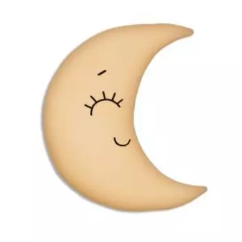 Подушка-антистресс Месяц, 26х31 см, плюш