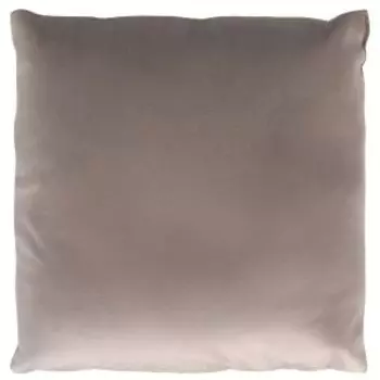 Подушка Бархат new, 40х40 см, серо-коричневый