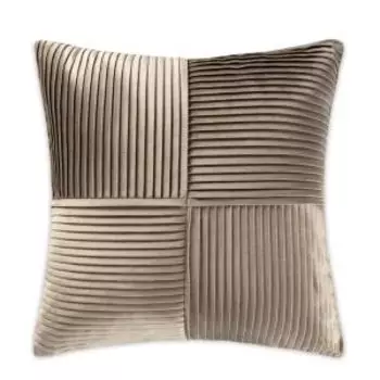 Подушка декоративная Estia Ромина, 45х45 см, п/э, коричневый
