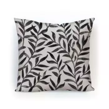 Подушка декоративная Grand Style Листики, 45х45 см, фотопечать, рогожка, в ассортименте