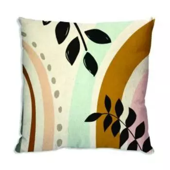 Подушка декоративная Grand Style Рис №4, 45х45 см, рогожка, фотопечать