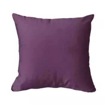 Подушка декоративная Seasons бархат, 40х40 см, аметист, чехол микрофибра
