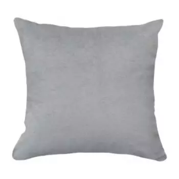 подушка декоративная SEASONS Бархат 40х40см, Серый, чехол микрофибра, наполнитель полиэфирное волокно