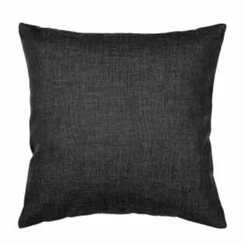 Подушка декоративная Волшебная ночь Графит, 40x40 см, рогожка