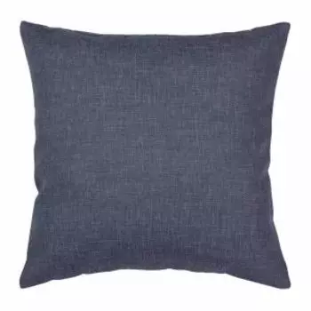 Подушка декоративная Волшебная ночь Индиго, 40x40 см, рогожка