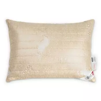 Подушка Dome Холи лэмб, 50х70 см, бамбук/микрофибра, овечья шерсть/микроволокно