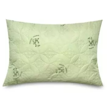 Подушка Эдом EDE-Эконом Бамбук, 50х70 см, бамбуковое волокно/полиэфирное волокно, стеганый чехол