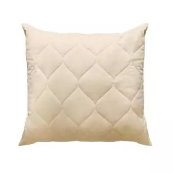 Подушка Кашемир, 70х70 см, кашемир/полиэфирное микроволокно, чехол тик хлопок