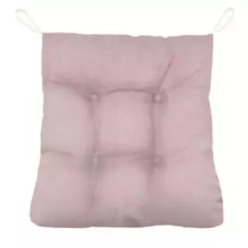 Подушка на стул SEASONS Бархат 40х40см, Пыльная Роза