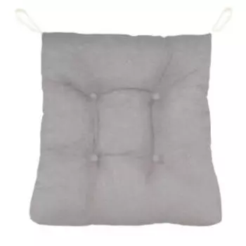 Подушка на стул SEASONS Бархат 40х40см, Серый