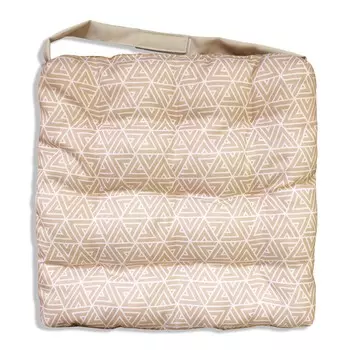 Подушка на стул Треугольники, 40х40 см