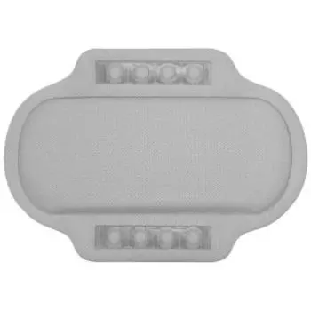 Подушка Спа для ванны с присосками, 25х37 см, серая