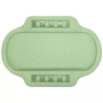 Подушка Спа для ванны с присосками, 25х37 см, фисташковая