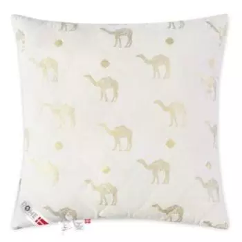 Подушка стеганная Dome Camel Soft, 70х70 см, вербл. шерсть/микрволокно
