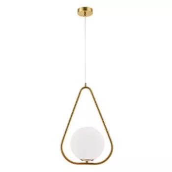 Подвес Arte Lamp Matisse, E27, 60Вт, 20см, 48см, металл, стекло, бронза