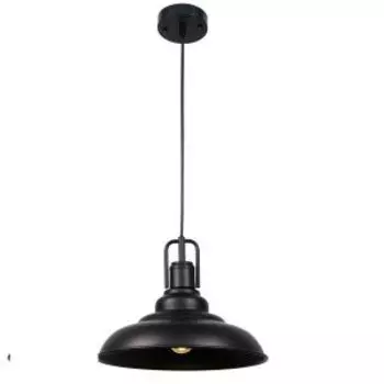 Подвес Hood, 31 см, Е27, 60 Вт, металл, черный