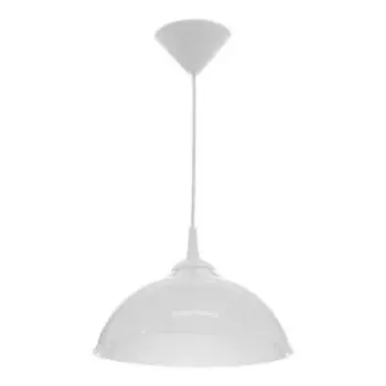 Подвес Хоста, Е27, 15 Вт, 29х29х13 см, белый