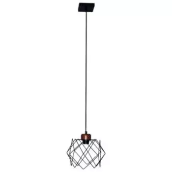 Подвес ЭЛЕТЕХ Сигма, Е27, 60Вт, черный