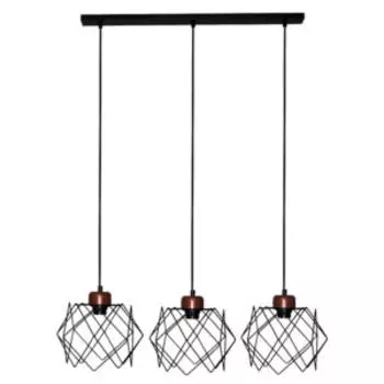 Подвес ЭЛЕТЕХ Сигма, Е27, 60Вт, черный