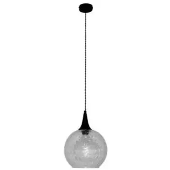 Подвес ЭЛЕТЕХ Винтаж, Е27, 60Вт, стекло, хрустальный бриз