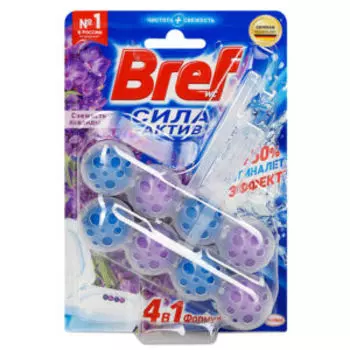 Подвеска для унитаза Bref Сила-Актив, свежесть лаванды