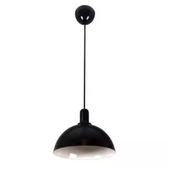 Подвесной светильник 2512/1, Е27, 40 Вт, металл, 25х25x84 см, черный