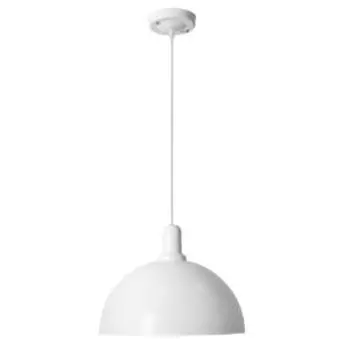 Подвесной светильник 5006/1, Е27, 40 Вт, металл, 30х30х80 см, белый