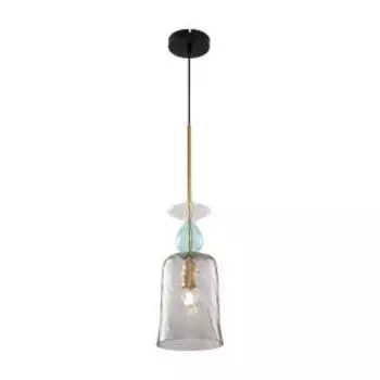 Подвесной светильник Freya Lova, E27, 40 Вт, латунь