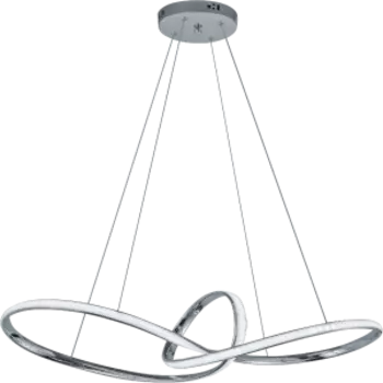 Подвесной светильник Navigator 80 414, 33 Вт, 4500К, хром