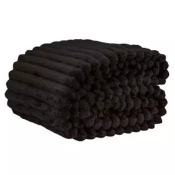 Покрывало Happy Family, 1.5-сп, 150х200 см, велсофт, полиэстер, коричневый