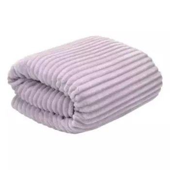 Покрывало Happy Family, 1.5-сп, 150х200 см, велсофт, полиэстер, лиловый