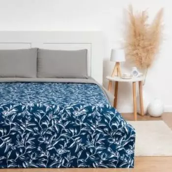 Покрывало Этель Magnolia, Евро, 200х215 см, рогожка, хлопок 220г/м2