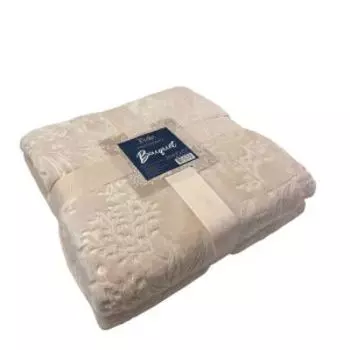 Покрывало Picassa Bouquet, Евро, 220х240 см, кремовый