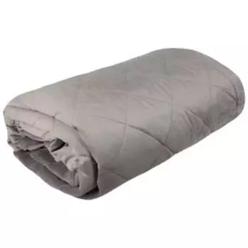 Покрывало Seasons Бархат, 220х240 см, серый, микрофибра