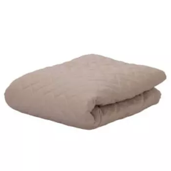 Покрывало стеганое, 180х200 см, бежевый, микрофибра