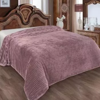 Покрывало стеганое Алтай, 200х200 см, сиреневый