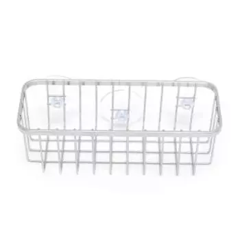 Полка 1-ярусная прямая на присосках Verran, 21x8x7.5 см