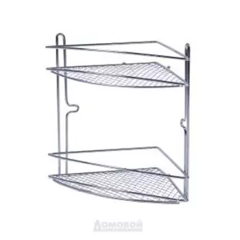 Полка 2-ярусная угловая, 20х20х30 см