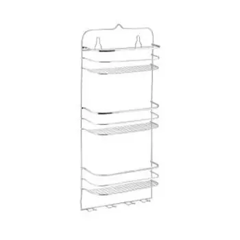 Полка 3-х ярусная прямая на присосках, 30х11х65 см