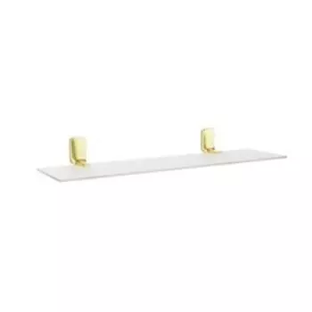 Полка Kleber Gold, стекло