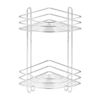 Полка настенная угловая Стамбул, 2 яруса, 22х22х44 см
