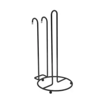 Полка навесная для бумажных полотенец Lemax, 29х15.3 см, черный матовый