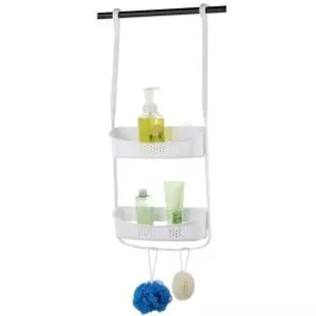 Полка навесная Gromell Pamano для душевых кабин и ширм, пластик