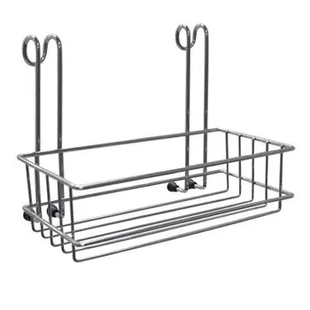 Полка навесная на рейлинг, 20х10х16 см
