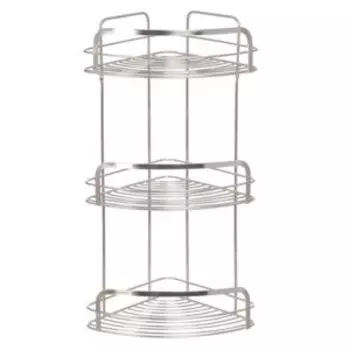 Полка угловая трехъярусная Modern Plus, 20х20х48 см