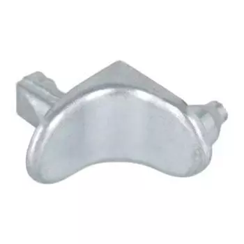 Полкодержатель Г-образный Tech-Krep, 4 шт, никель