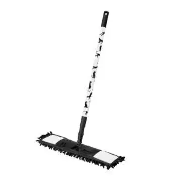 поломой FRENZO Panther с телескопической ручкой и насадкой Шенилл, 120 см