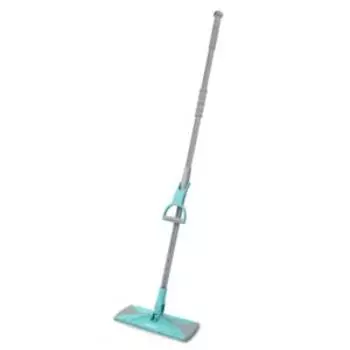 Поломой Hausmann Care Clean ручка телескопическая с рычагом, насадка плоская из микрофибры